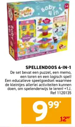 Trafic Spellendoos 4-in-1 aanbieding