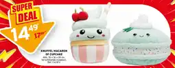 Trafic Knuffel Macaron of Cupcake aanbieding