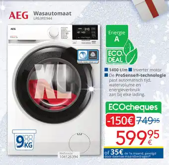 AEG Wasautomaat LR63RE944