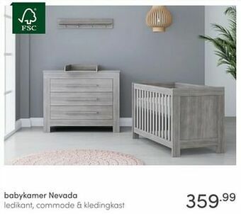 Baby & Tiener Babykamer nevada aanbieding