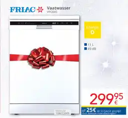 Eldi Friac Vaatwasser aanbieding