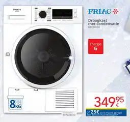 Eldi Friac Droogkast met condensatie aanbieding