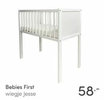 Baby & Tiener Bebies first wiegje jesse aanbieding