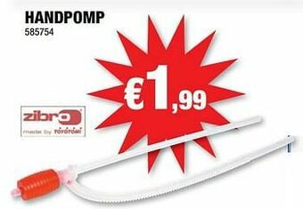 Hubo Handpomp aanbieding