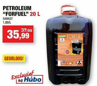 Hubo Petroleum forfuel aanbieding