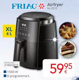 Eldi Friac Airfryer XL HL3515 aanbieding