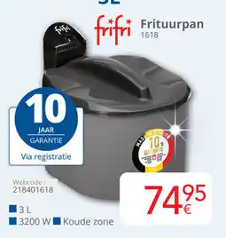 Eldi frifri Frituurpan aanbieding