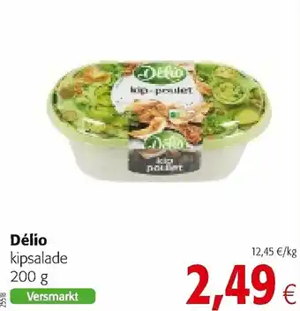 Colruyt Delio kipsalade 200g aanbieding