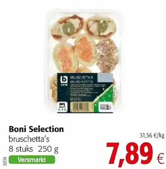 Colruyt Boni Selection bruschetta's 250g aanbieding