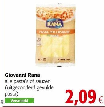 Colruyt Giovanni Rana aanbieding