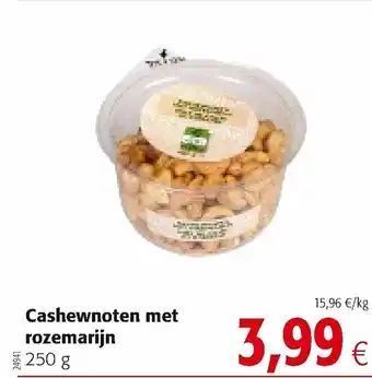 Colruyt Cashewnoten met rozemarijn 250g aanbieding