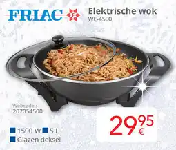Eldi Friac Elektrische wok WE-4500 aanbieding