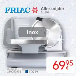 Eldi Friac allessnijder SL-802 aanbieding