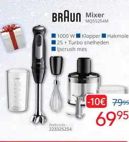Eldi Braun mixer MQ55254M aanbieding