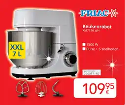Eldi Friac Keukenrobot KM7150 WH aanbieding