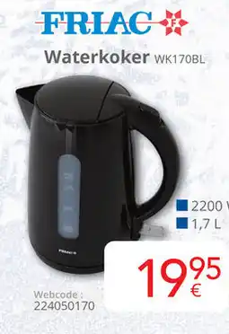 Eldi Friac Waterkoker WK170BL aanbieding