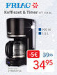 Eldi Friac Koffiezet & Timer KFT 154 BL aanbieding