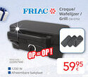 Eldi Friac croque/ Wafelijzer/ Grill CW-0750 aanbieding