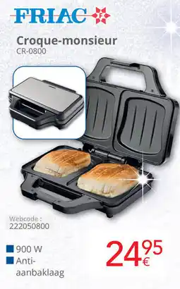 Eldi Friac Croque-monsieur CR-0800 aanbieding