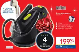 Eldi Braun Stoomgenerator IS3257BK aanbieding