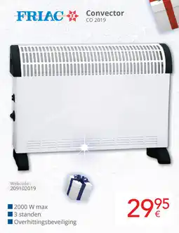 Eldi Friac Convector CO 2019 aanbieding