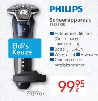 Philips Scheerapparaat S5885/25