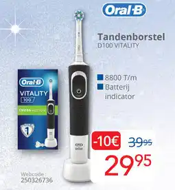Eldi Oral-B Tandenborstel D100 VITALITY aanbieding