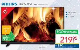 Eldi PHILIPS LED 32PHS5507/12 aanbieding