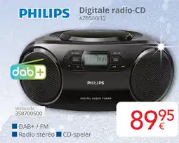 Eldi Philips Digitale radio-CD AZB500/12 aanbieding