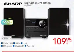 Eldi Sharp Digitale micro-keten XL-B517D aanbieding