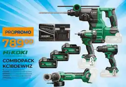Meno Hikoki combopack KC18DEWHZ aanbieding