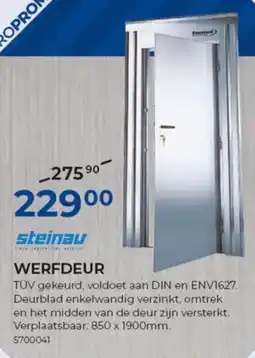 Meno Steinau werfdeur aanbieding