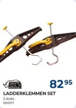 Meno Rhino ladderklemmen set aanbieding