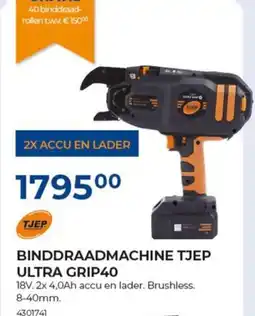 Meno TJEP Binddraadmachine ultra grip40 aanbieding