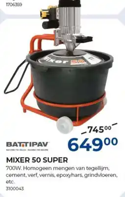 Meno Battipav mixer 50 super aanbieding