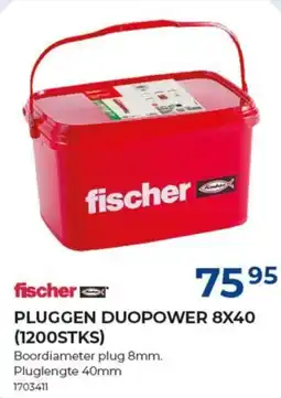 Meno Fischer pluggen duopower 8x40 aanbieding