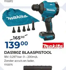 Meno Das180z blaaspistool makita aanbieding