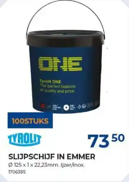 Meno Tyrolit slijpschijf in emmer aanbieding