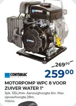 Meno Contimac motorpomp wpc 8 voor zuiver water 1 aanbieding