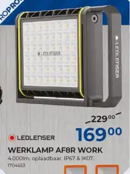 Meno Ledlenser werklamp af8r work aanbieding