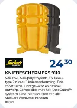 Meno snikers kniebeschermers 9110 aanbieding