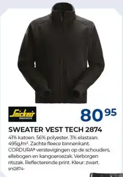 Meno Sweater vest tech 2874 aanbieding