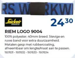Meno Snickers riem logo 9004 aanbieding
