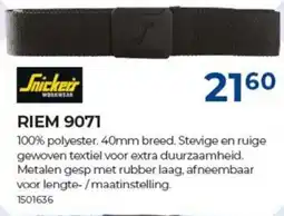 Meno Snickers riem 9071 aanbieding