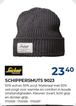 Meno Snickers schippersmuts 9023 aanbieding