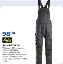 Meno Snickers salopet 6051 aanbieding