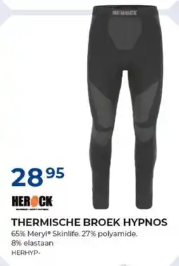 Meno Herock thermische broek hypnos aanbieding