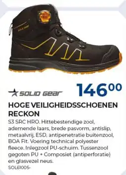 Meno Solid gear hoge veiligheidsschoenen reckon aanbieding