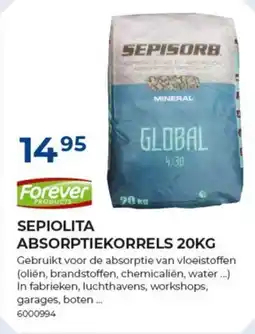 Meno Forever sepiolita absorptiekorrels aanbieding