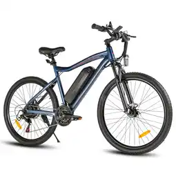 Decathlon Elektrische mountainbike SAMEBIKE SY26-II met 36V 13Ah accu aanbieding